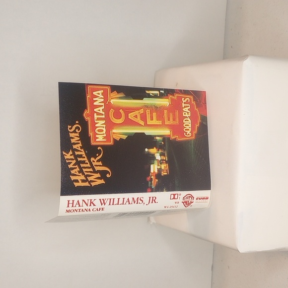 Hank Williams Jr Montana Cafe vintage cassette tape 1986 Warner Bros records Inc - Picture 7 of 9